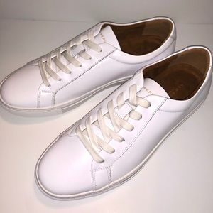 Kurt Leather All White Sneakers